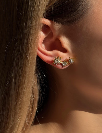 Boucles d'oreilles Éclat d'Or